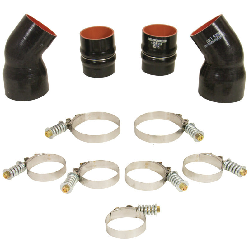 BD Diesel 1045210 BD Diesel Intercooler Hose/Clamp Kit - Dodge 1994-2002 - 1045210