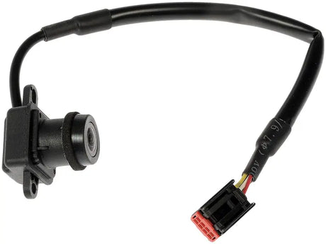 Black park assist camera with wiring harness for 590-105 Dorman Park Assist Camera