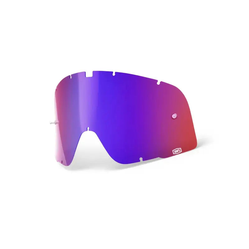 100% Barstow Sheet Mirror Red/Blue Lens