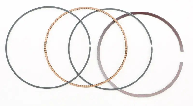 Four piston rings including oil control ring with corrugated expander for Vertex Pistons