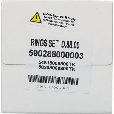 White box with piston rings for Vertex Pistons, RV parts & accessories, Prop 65 warning