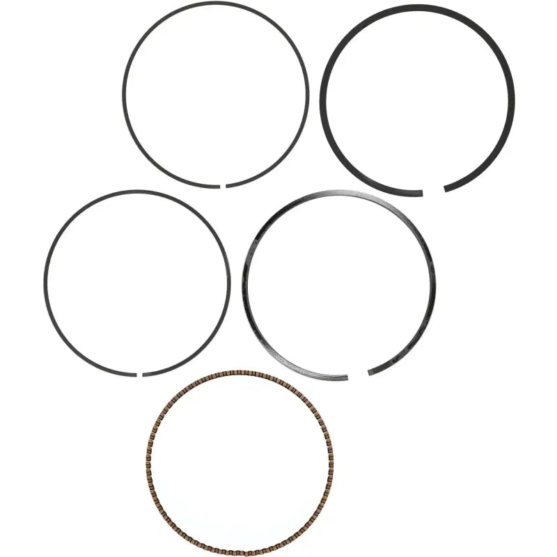 Set of five piston rings including oil control ring for Vertex Pistons RV parts & accessories