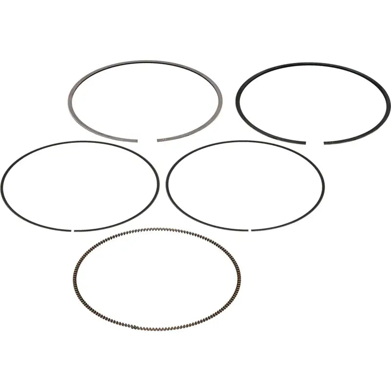 Set of five piston rings for Vertex pistons, ideal for RV parts & accessories