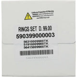White box with piston rings label for Vertex Pistons RV parts & accessories