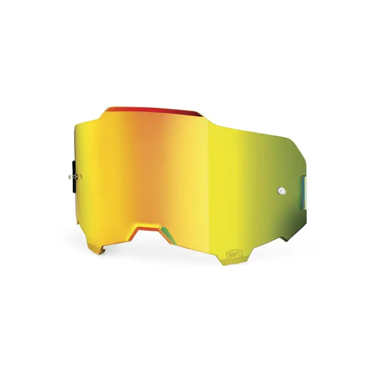 100% Armega Injected Injected Mirror Gold Lens