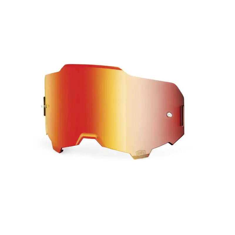 100% Armega Injected Injected Mirror Red Lens