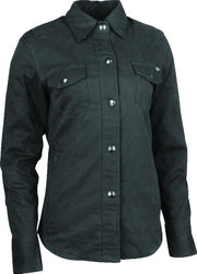Speed and Strength 880433 Speed and Strength Speed Society Armored Moto Shirt Black Womens - XL - 880433