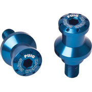 PUIG 5922A Swingarm Spools Hi Tech 6mm Blue 2/Pk