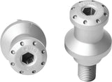 5924P Swingarm Spools Hi Tech 10mm Silver 2/Pk 