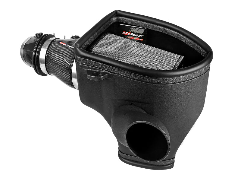 aFe 57-10001D aFe Magnum Force Stage-2 Track Series Carbon Fiber AIS w/Pro Dry S Media-18 Dodge Challenger V8-6.2L