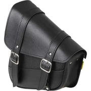 59776-00 Syn Leather Swingarm Bag 10.5"X11.5"X4.5" Black