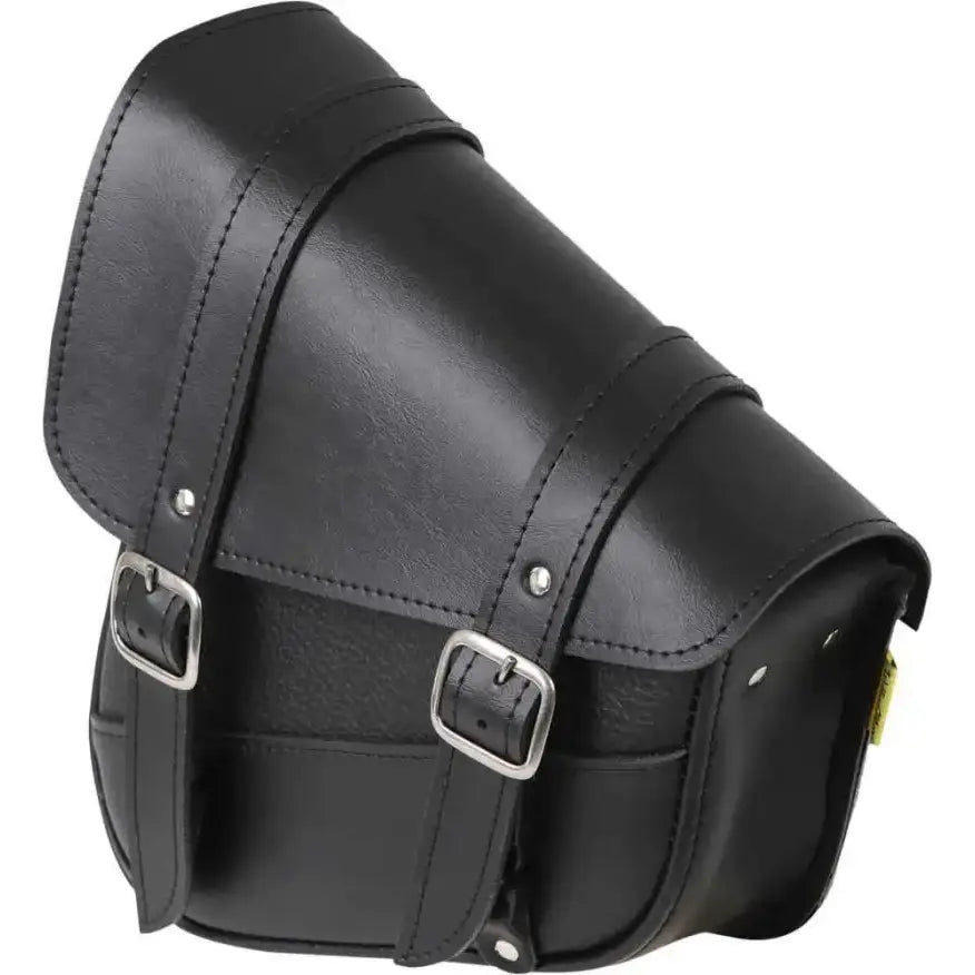 59776-00 Syn Leather Swingarm Bag 10.5"X11.5"X4.5" Black