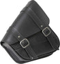 59778-00 Syn Leather Swingarm Bag 10.5"X11.5"X4.5" Black