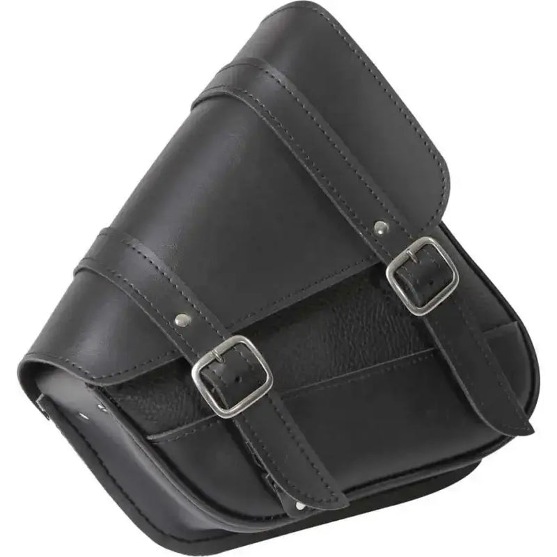 59778-00 Syn Leather Swingarm Bag 10.5"X11.5"X4.5" Black