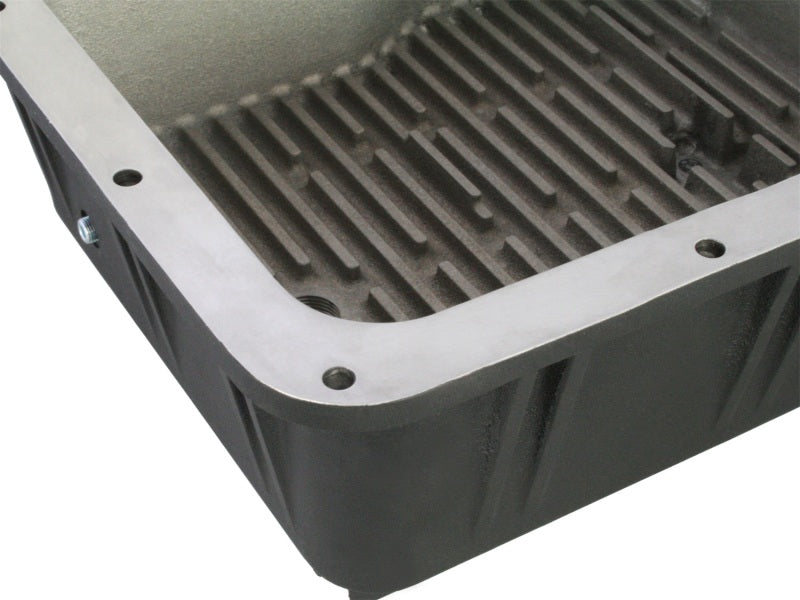 aFe 46-70072 aFe Power Cover Trans Pan Machined Trans Pan GM Diesel Trucks 01-12 V8-6.6L Machined