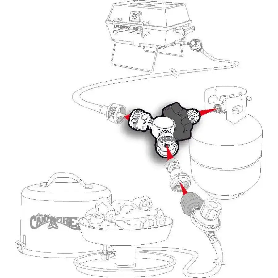 59893 Propane Supply Splitter