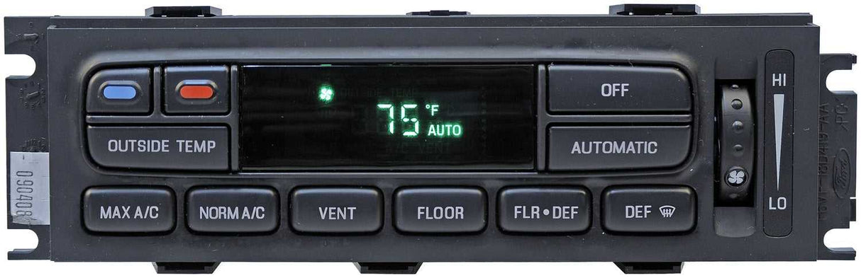 599-030 Climate Control Panel