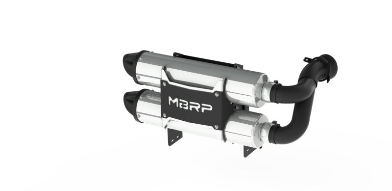 MBRP AT-9208PT MBRP 17-19 Can-Am Maverick X3 Dual Slip-On Performance Series Exhaust