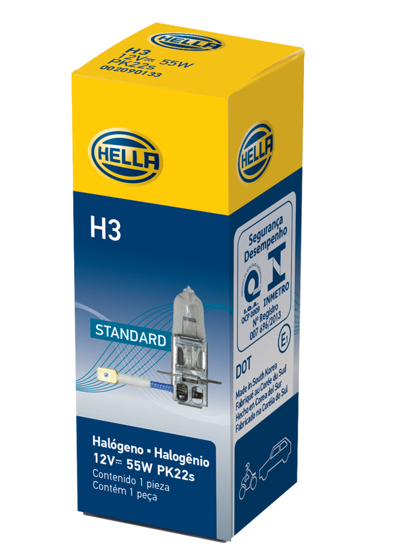 Hella H3 Halogen Bulb *Must Order Qty 10* - H3