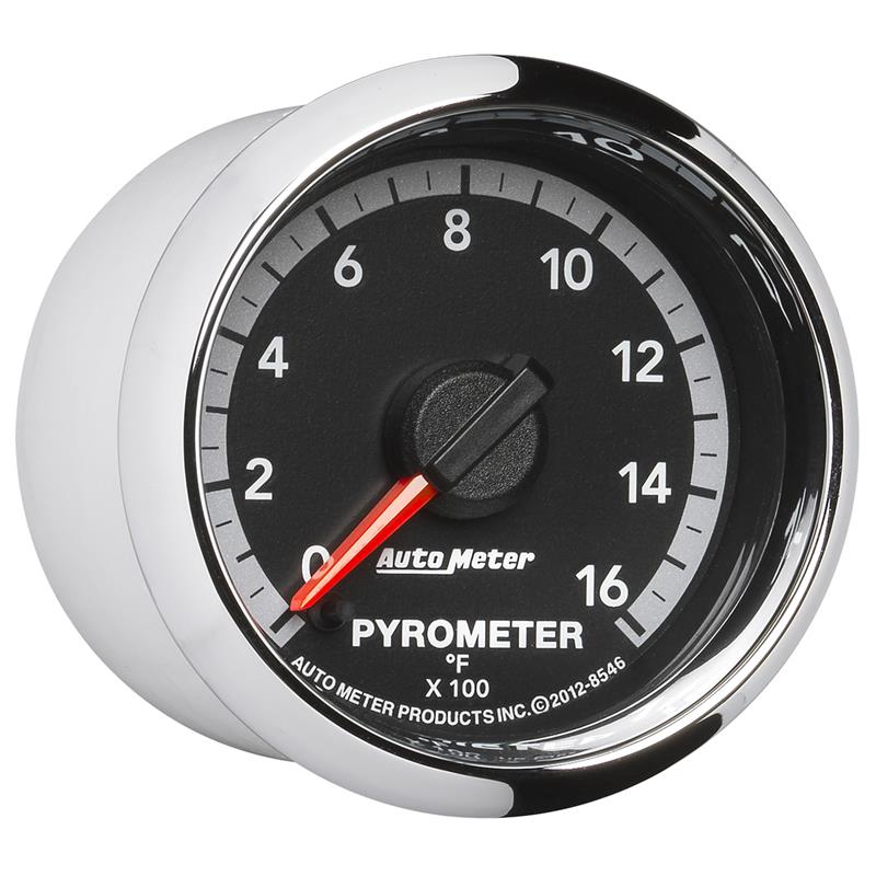 AUTO METER 8546 2-1/16' PYROMETER 0-1600