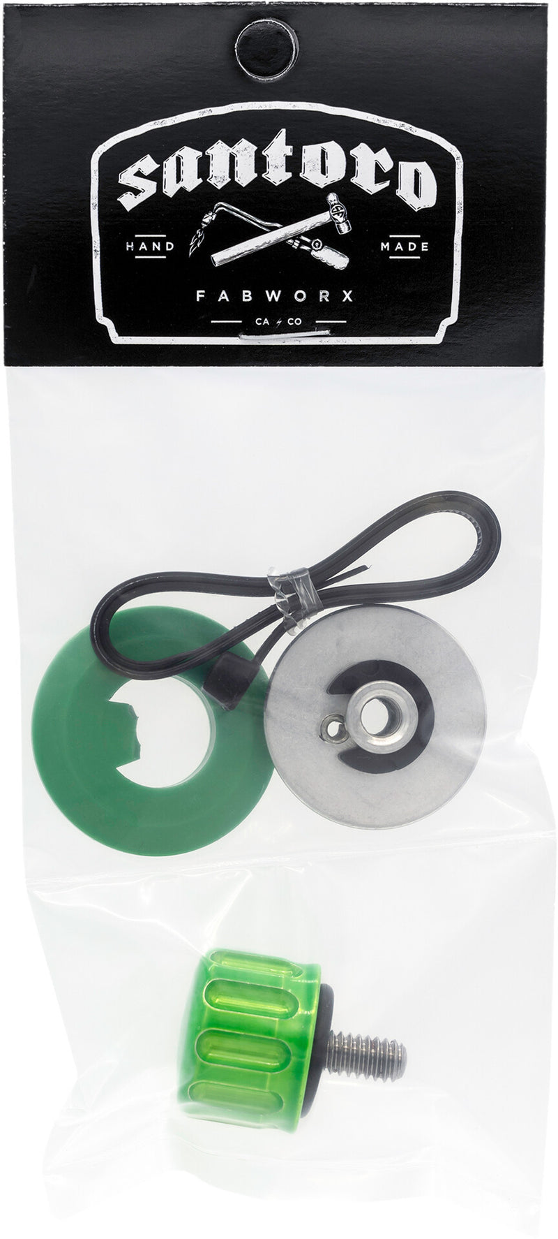 Santoro Fabworx Seat Screws SF20009 - Green Screw