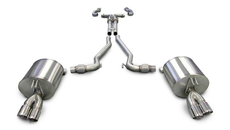 CORSA Performance 14950 Corsa 08-09 Pontiac G8 GXP 6.0L V8 Polished Sport Cat-Back + XO Exhaust