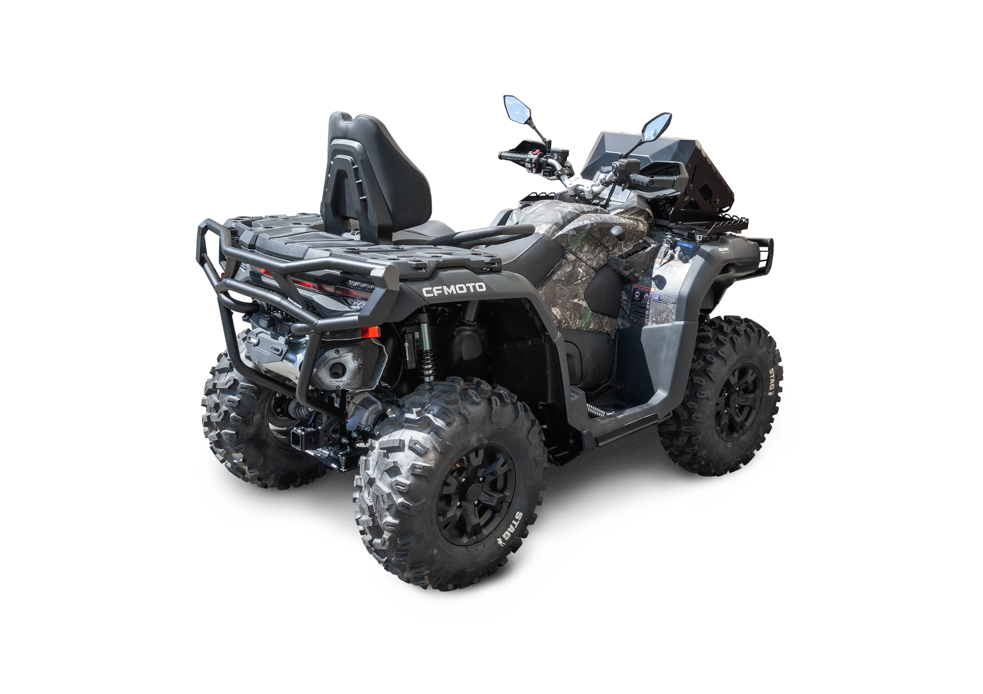 Rival Powersports USA Rear Bumper Guards/Braces 2444.8188.1 - Atv Cfm