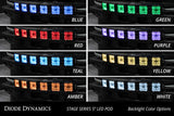 Diode Dynamics Bronco SS5 6-Pod CrossLink Grille Lightbar Kit Sport - White Combo - DD7235
