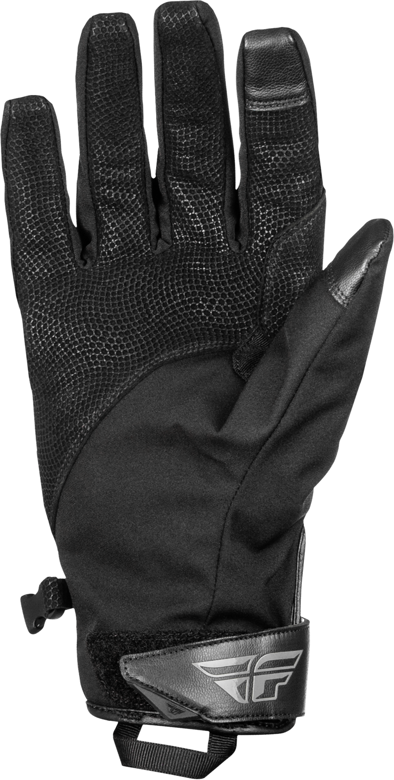 Title Long Gloves Grey/Black 2x