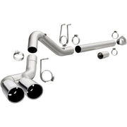 Magnaflow 17873 MagnaFlow 08-17 Ford F-250/F-350/F-450 4.6L/6.7 DPF-Back SS 4in Dual Single Passenger Side Rear Exit
