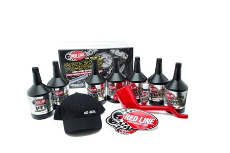 Red Line Powerpack Chemicals 90231 - Big Twin 20W60 HD Oil Change Kit