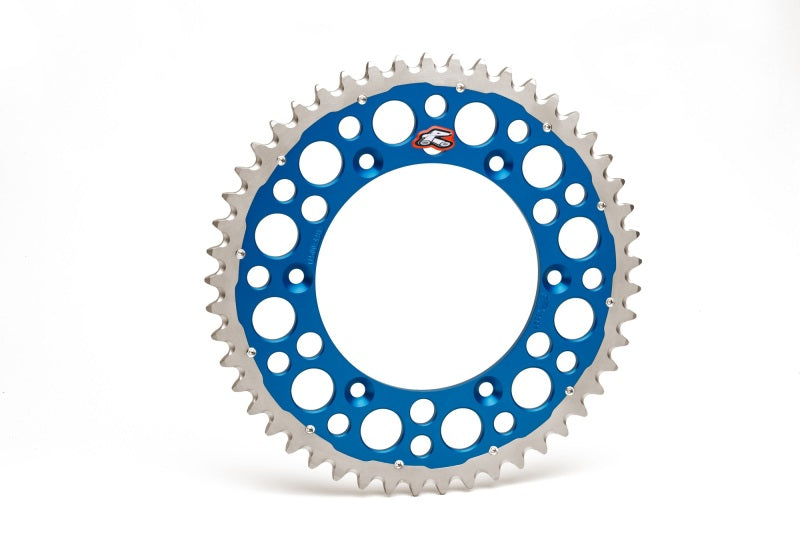 Renthal 1500-520-49GPBU Renthal 02-23 Yamaha YZ 125/ YZ 250/F/X/ YZ450F Rear Twinring - Blue 520-49P Teeth