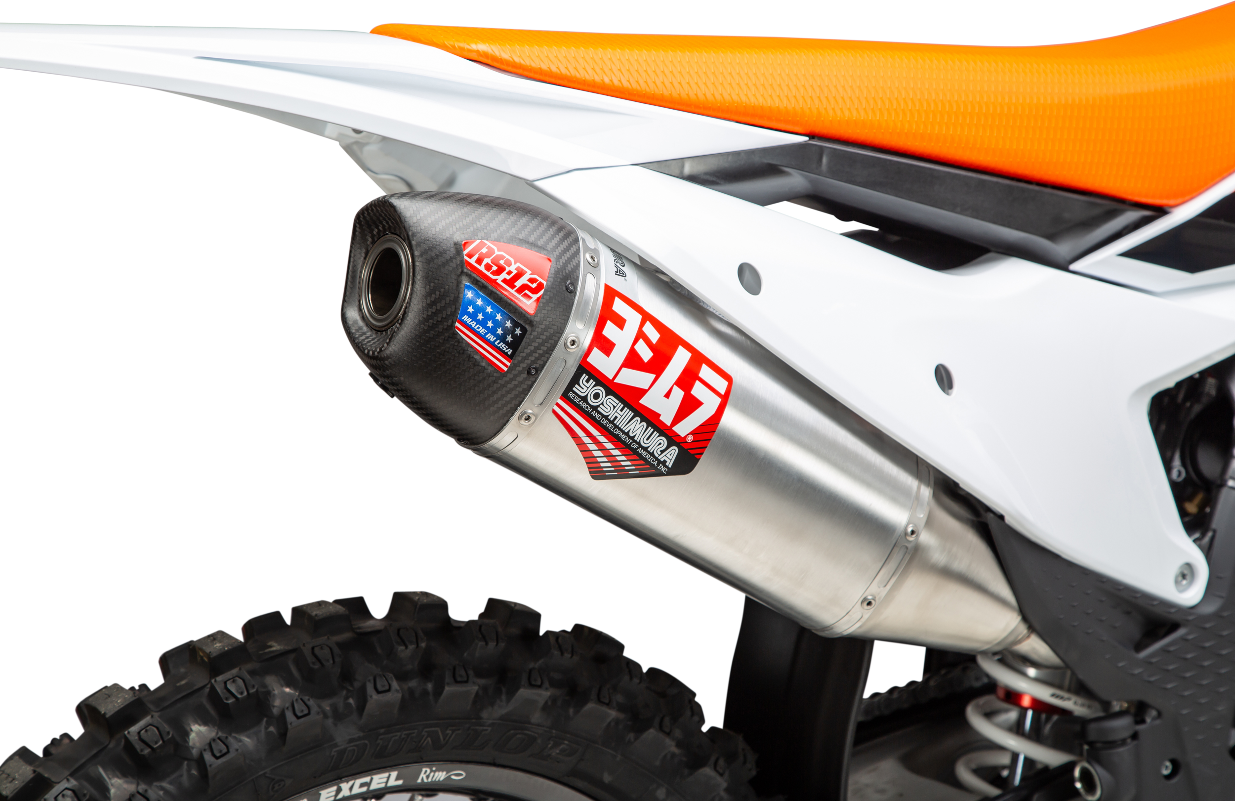 Yoshimura RS-12 Signature Series Exhaust 262542S320 - RS-12 Slip-ON HUS