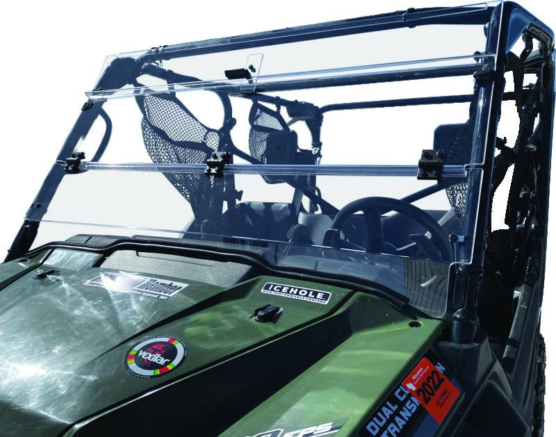 QuadBoss 375781 QuadBoss 16-22 Honda SXS1000 Pioneer 1000 Windbreak Folding Windshield - 375781