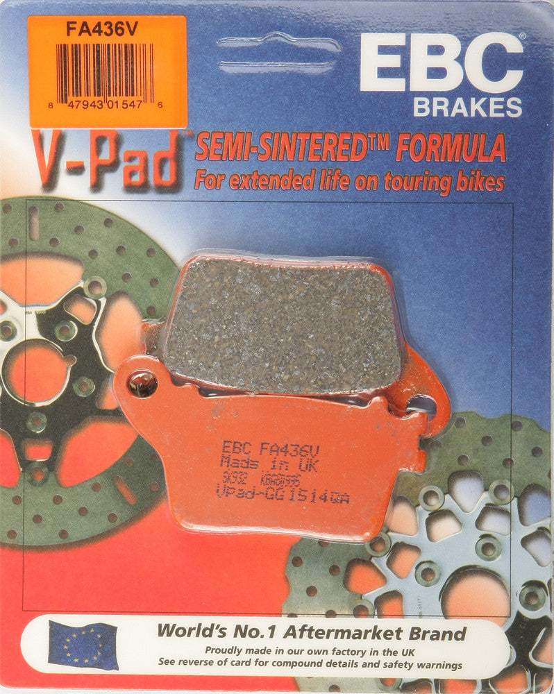 EBC Semi-Sintered Brake Pads FA436V - V-Series