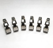 Stainless Bros 609-06302-0016 Stainless Bros 2.50in x 1D/2.50in CLR Tight Radius 16 Gauge Pie Cut - 6pk