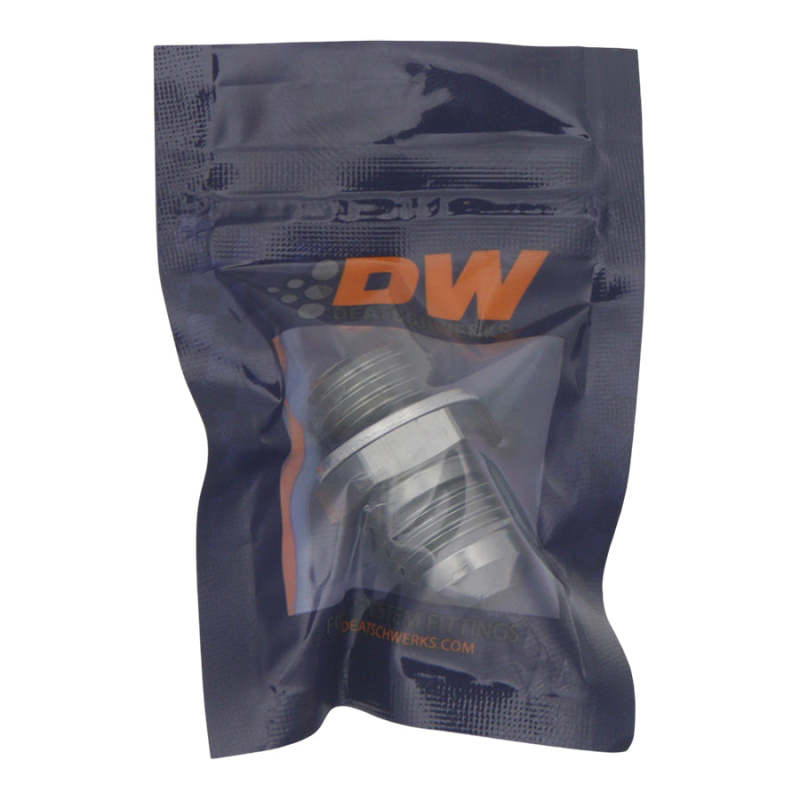 DeatschWerks 6-02-0613 DeatschWerks 6AN Male Flare To M12 X 1.5 Male Metric Adapter (Incl. Crush Washer)