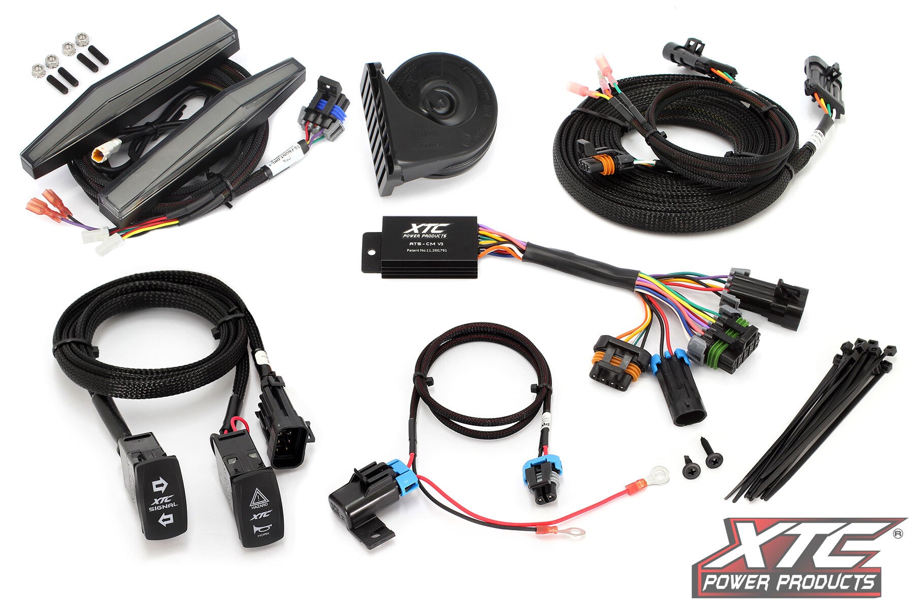 XTC Power Products Auto Turn Signal KIT W Illumination ATS-UNI-I-DRL - Front Drl Lights