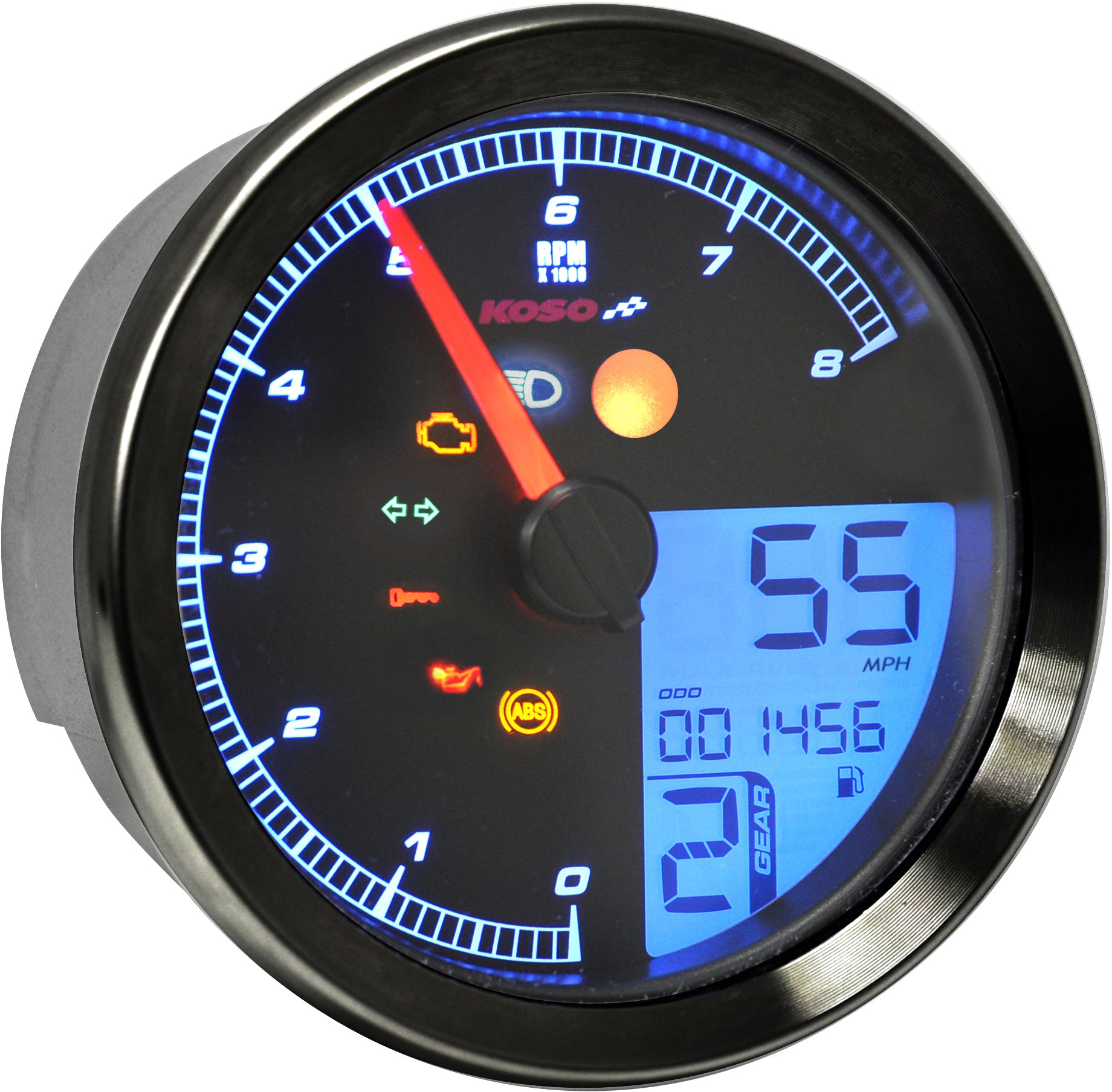 Koso Tnt B Gauge Black Yam Bolt