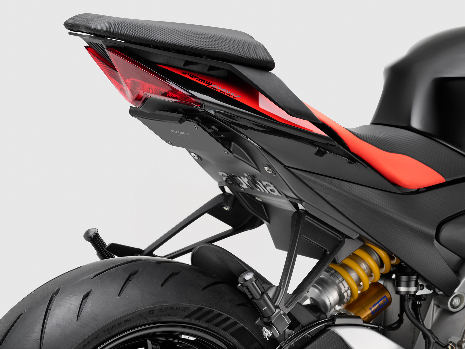 Rizoma Flat-Out Fender Eliminator Body PTU041B - Flat-OUT Apr
