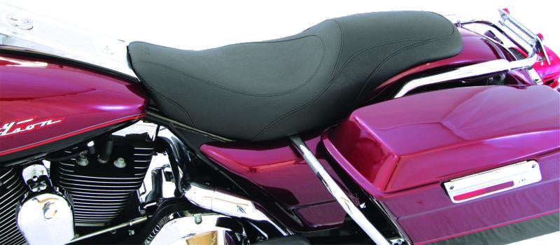 Mustang Motorcycle 76588 Mustang 97-07 Harley Rd King, 06-07 Street Glide, 00-05 Eagle Std Touring Solo Seat-Black