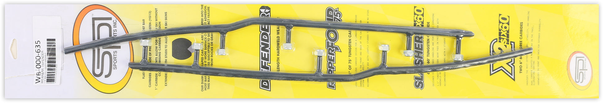 SP1 Defender Runners Skis/Carbides/Runners WB-000-635 - Wearbar