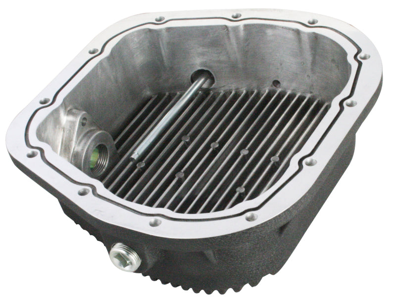aFe 46-70152 aFe Power Rear Differential Cover (Machined) 12 Bolt 9.75in 11-13 Ford F-150 EcoBoost V6 3.5L (TT)