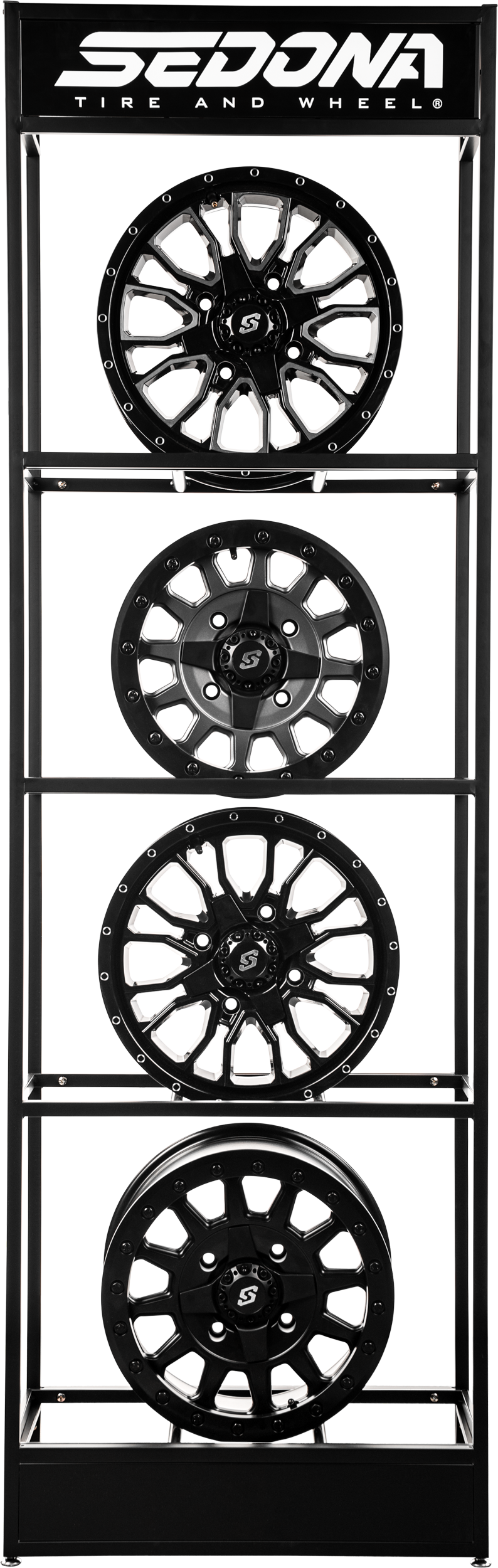 Sedona Sedona Wheel Display Promotional Sedonadisplaylogo - Tire Wheel