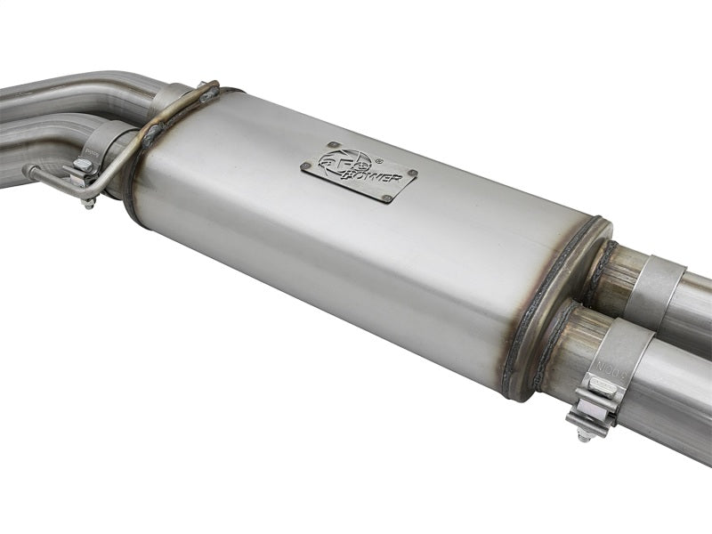 aFe 49-43091-B aFe POWER Rebel Series 3in 409 SS Cat Back Exhaust w/ Black Tips 17 Ford F-150 Raptor V6-3.5L