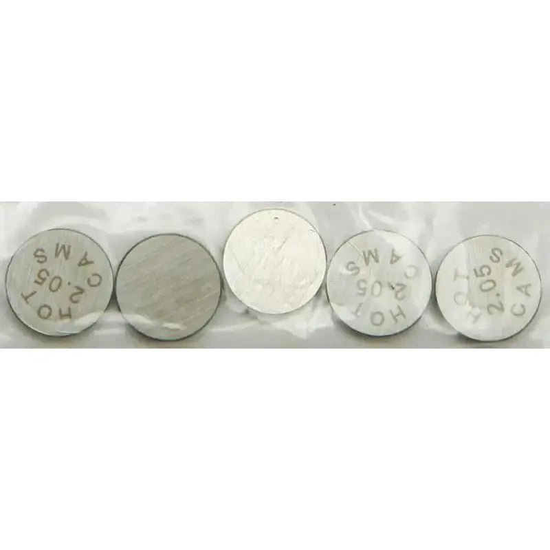 5PK1000205 Valve Shims 10.00x2.05mm 5/Pk