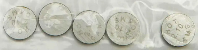 5PK1000210 Valve Shims 10.00x2.10mm 5/Pk