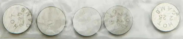 5PK1000225 Valve Shims 10.00x2.25mm 5/Pk