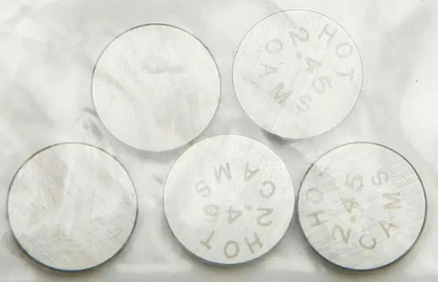 5PK1000245 Valve Shims 10.00x2.45mm 5/Pk