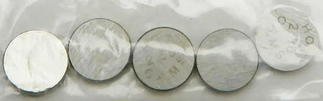 5PK1000255 Valve Shims 10.00x2.55mm 5/Pk